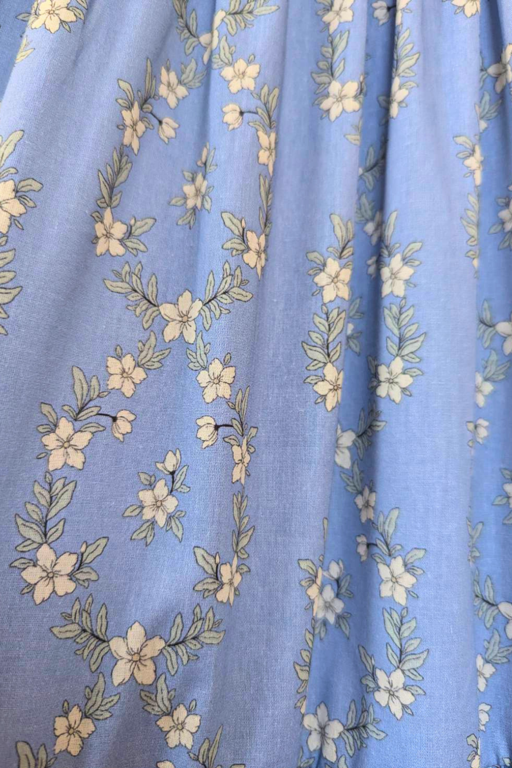 All Day Dress with Nursing Zippers in Blue Heirloom