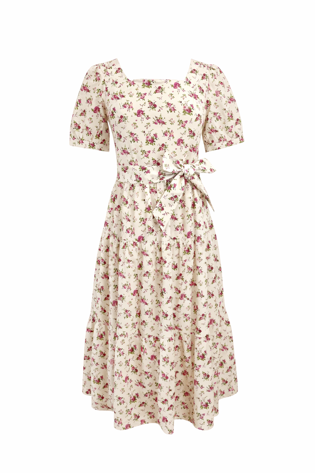 Versa Midi Dress in Sweet Pink