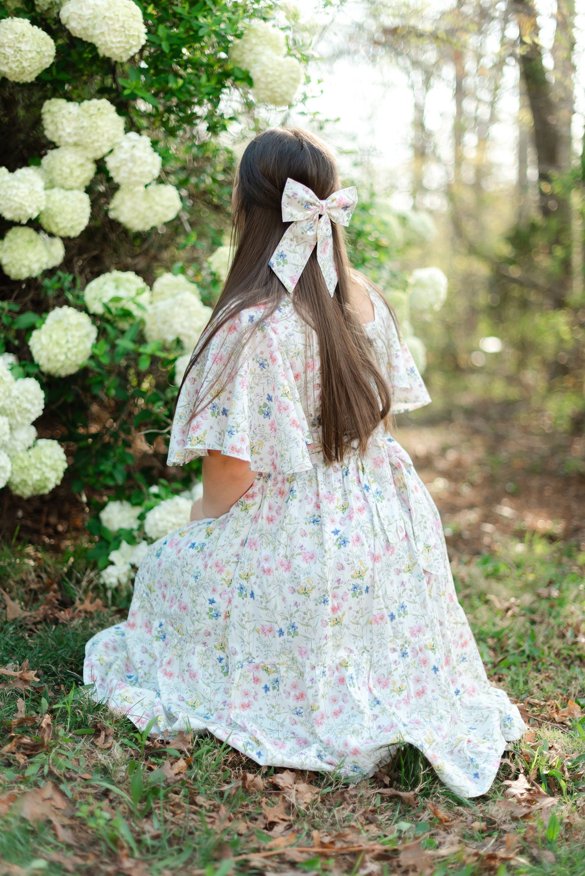 Pretty Women's Bows in Sweet Wildflowers