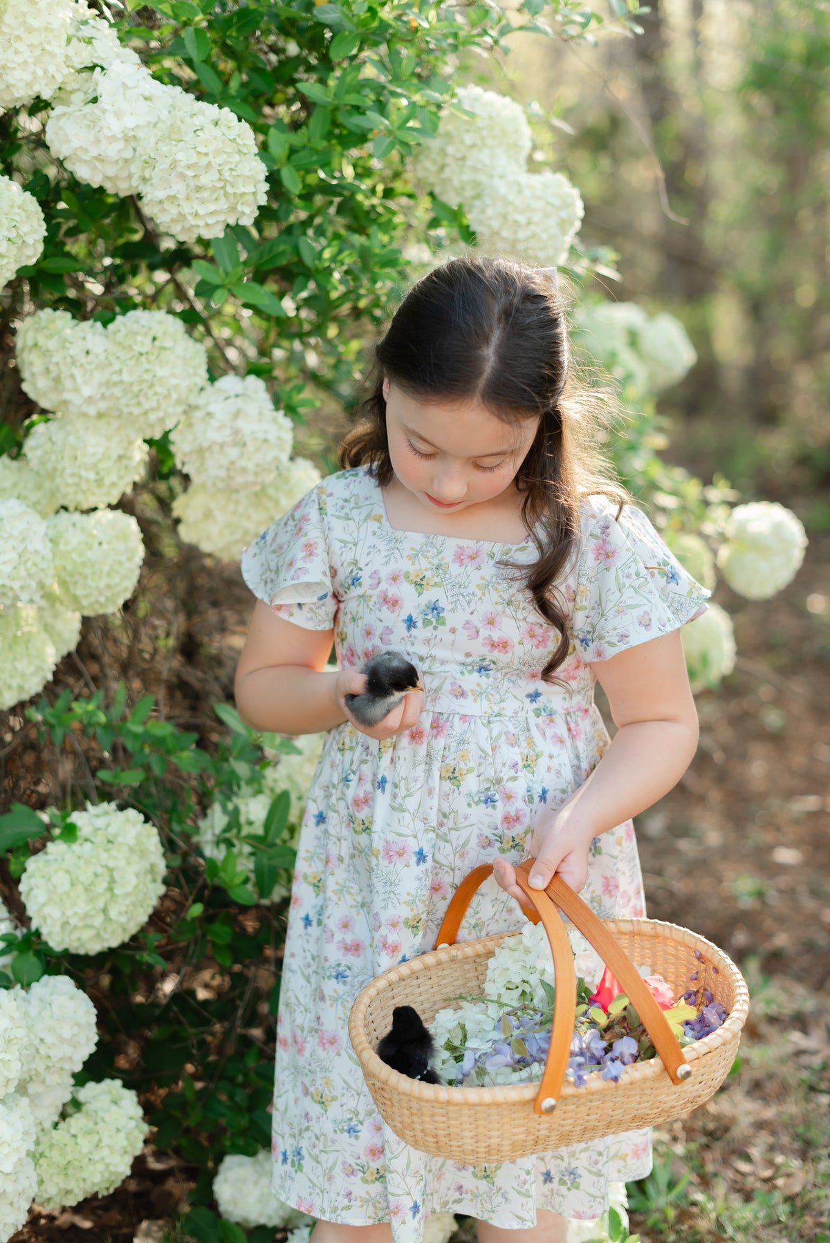 Little Princess Dress (Girls) in Sweet Wildflowers
