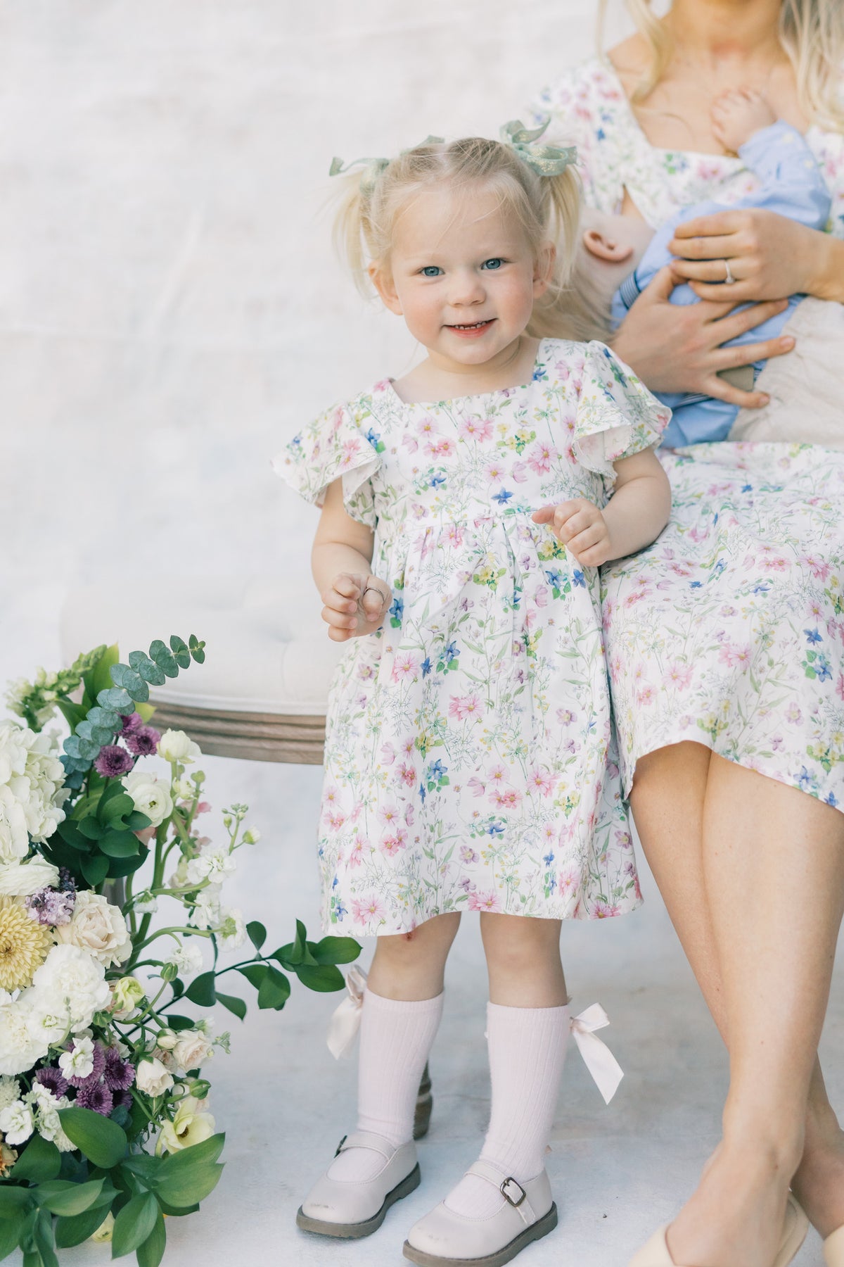 Little Princess Dress (Girls) in Sweet Wildflowers