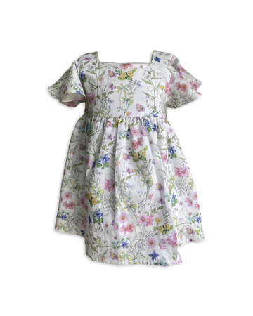 Little Princess Dress (Girls) in Sweet Wildflowers
