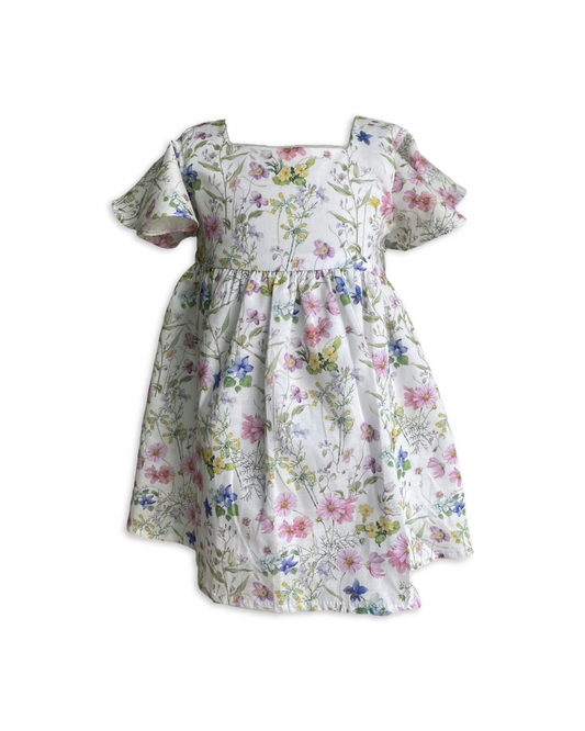 Little Princess Dress (Girls) in Sweet Wildflowers