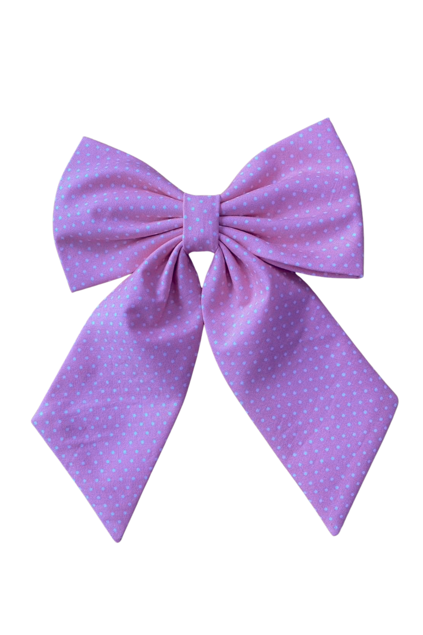 Pretty Women's Bow in Pink Polka Dot
