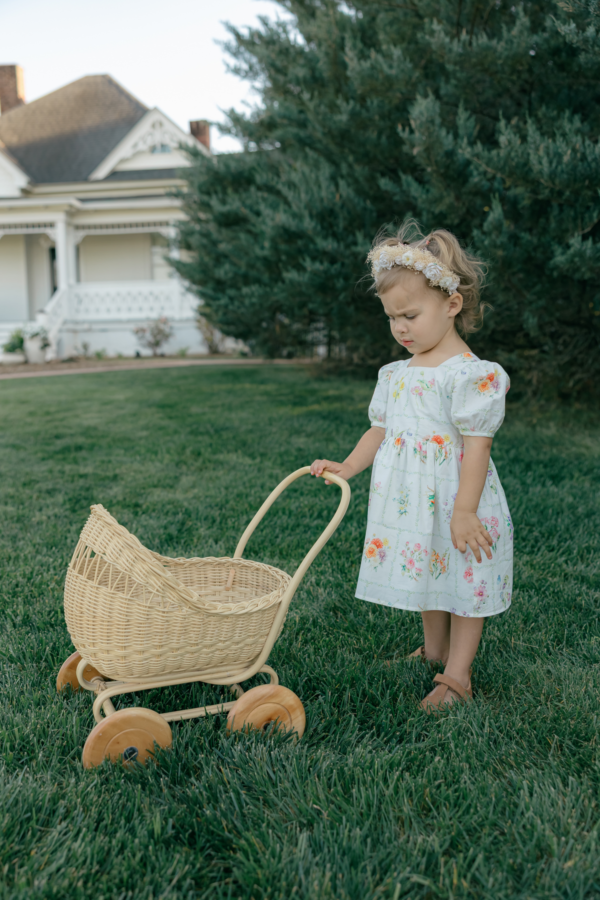 Little Darling Dress (Girls) in Birth Flowers