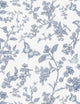 Blue Toile Butterfly