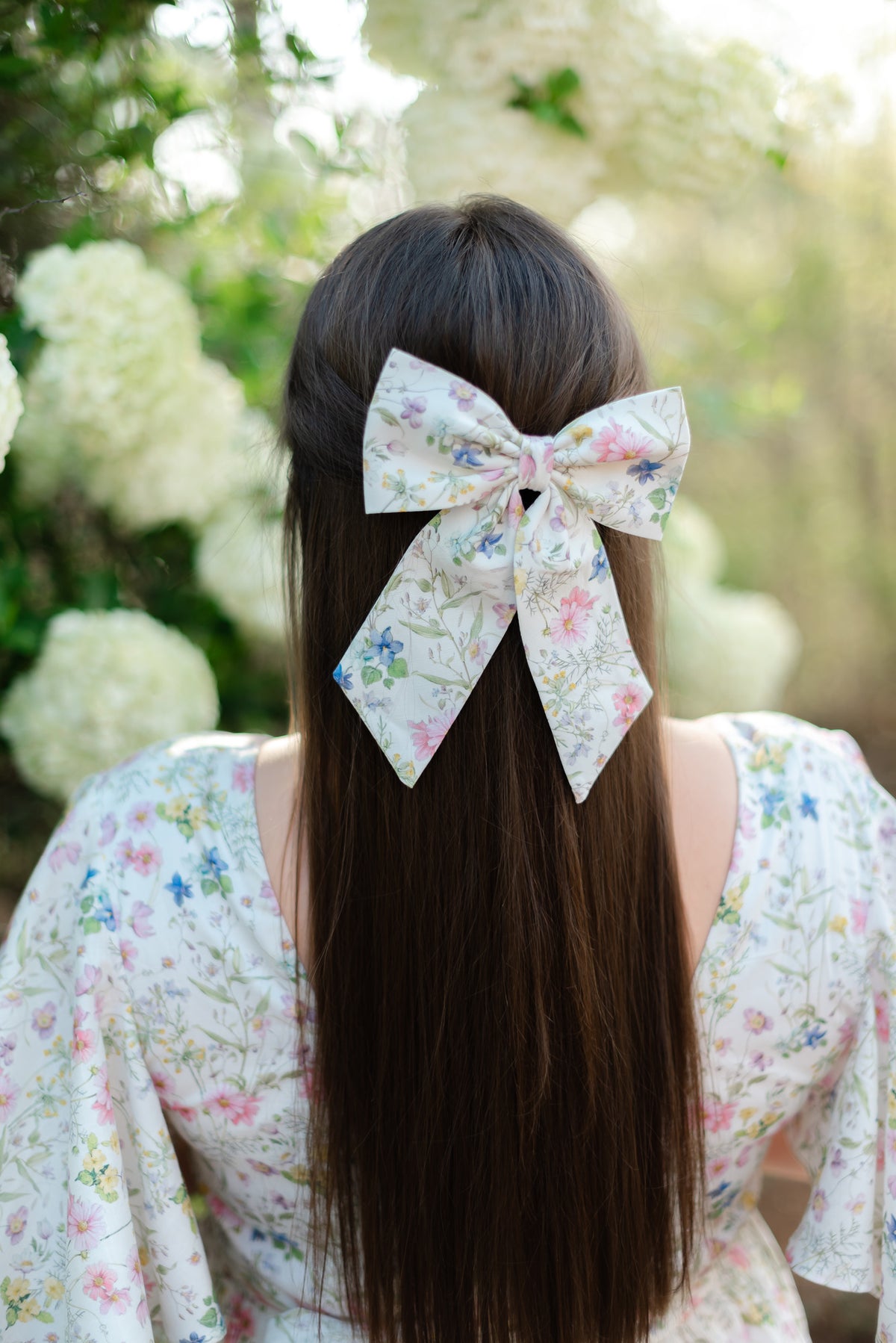 Pretty Women's Bows in Sweet Wildflowers