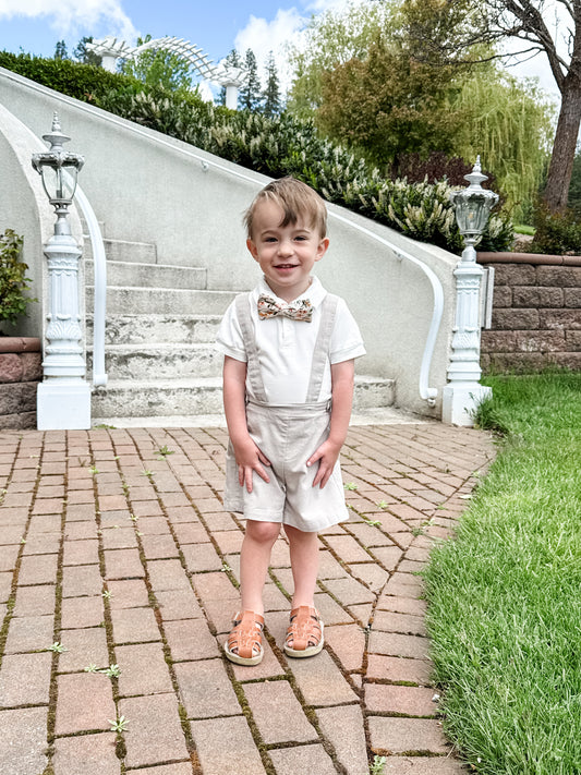 Boys' Bow-Tie in Harvest Blooms