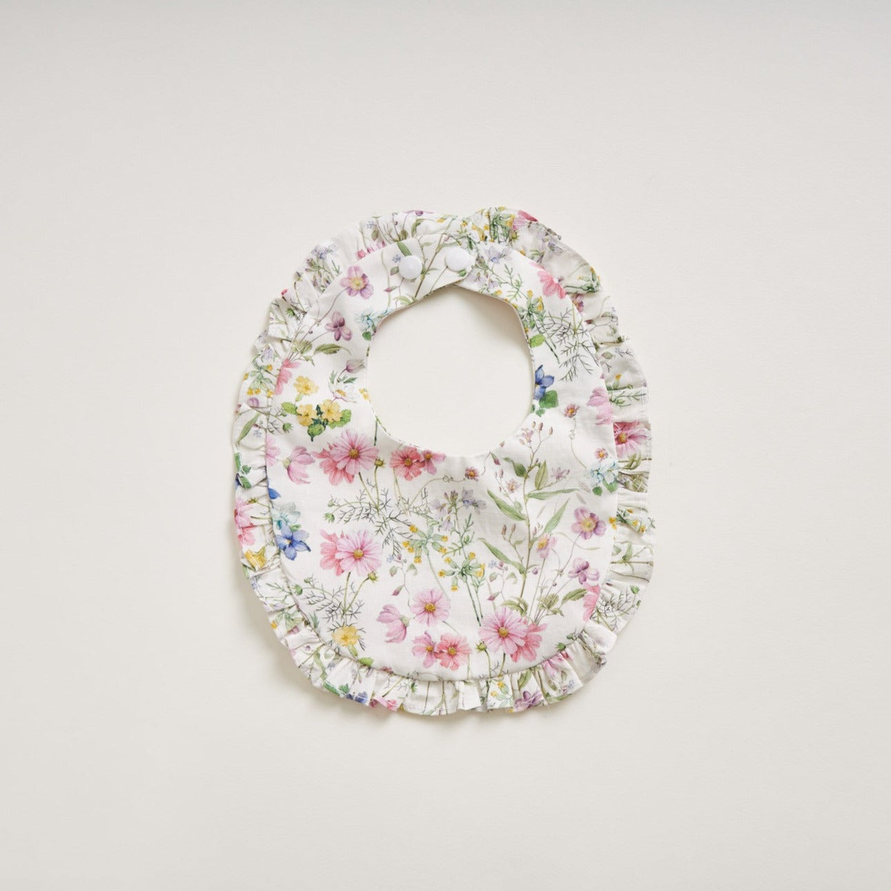 Baby Bib in Sweet Wildflowers