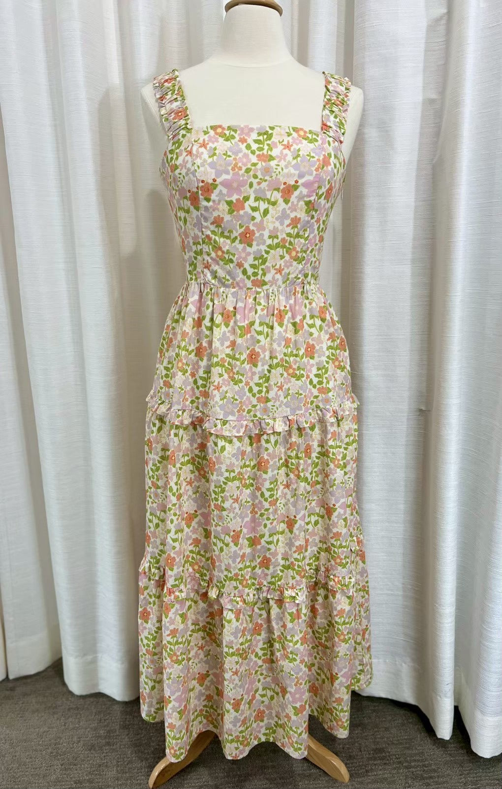 $69 Kanya Dress with Nursing Zippers in Blushing Floral (Copy)