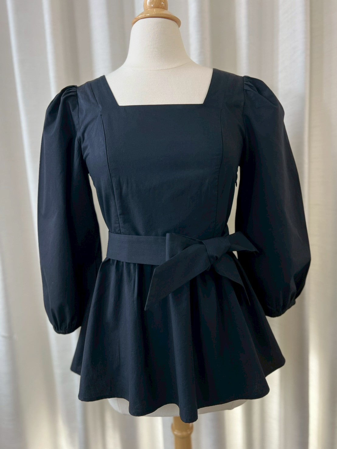 *Sample* Embrace Top with Nursing Zippers in Black