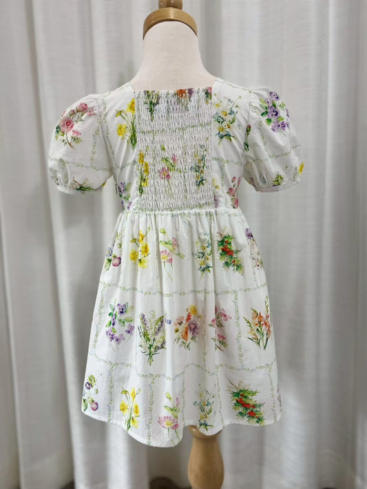 *Sample* Little Darling Dress (Girls) in Birth Flowers