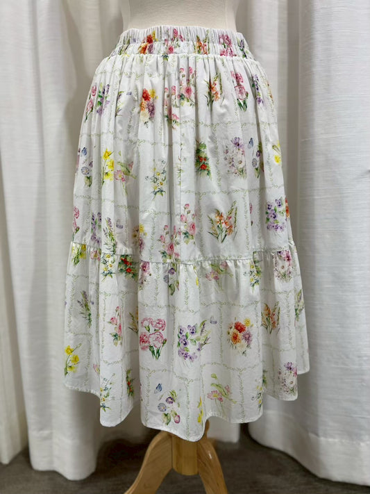 *Sample* The Skirt for Mome Set in Birth Flowers