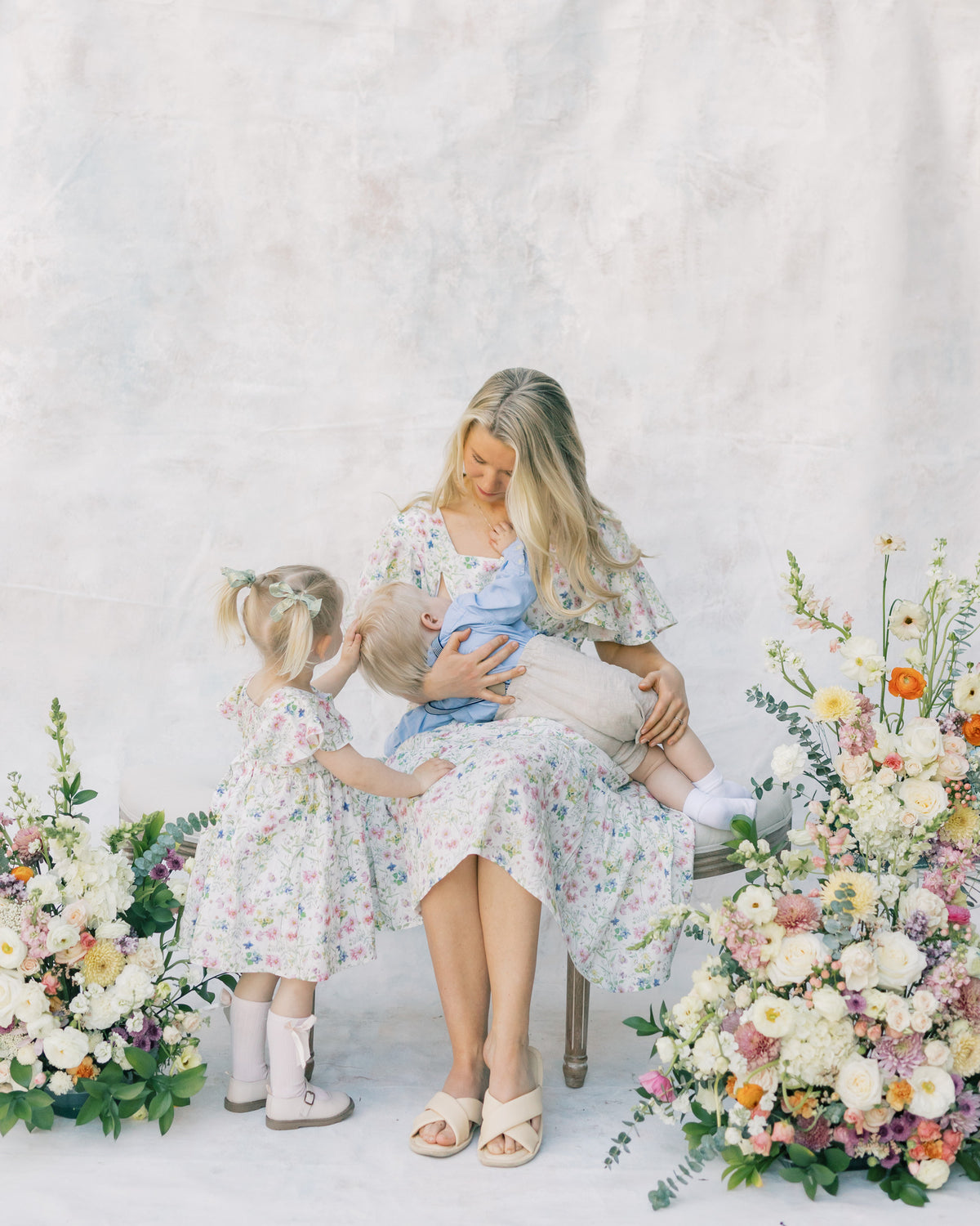 Little Princess Dress (Girls) in Sweet Wildflowers