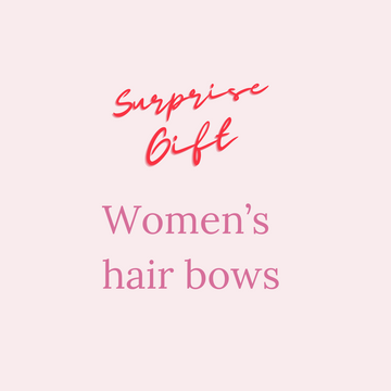 Women's Hair Bows (Surprise Gift)