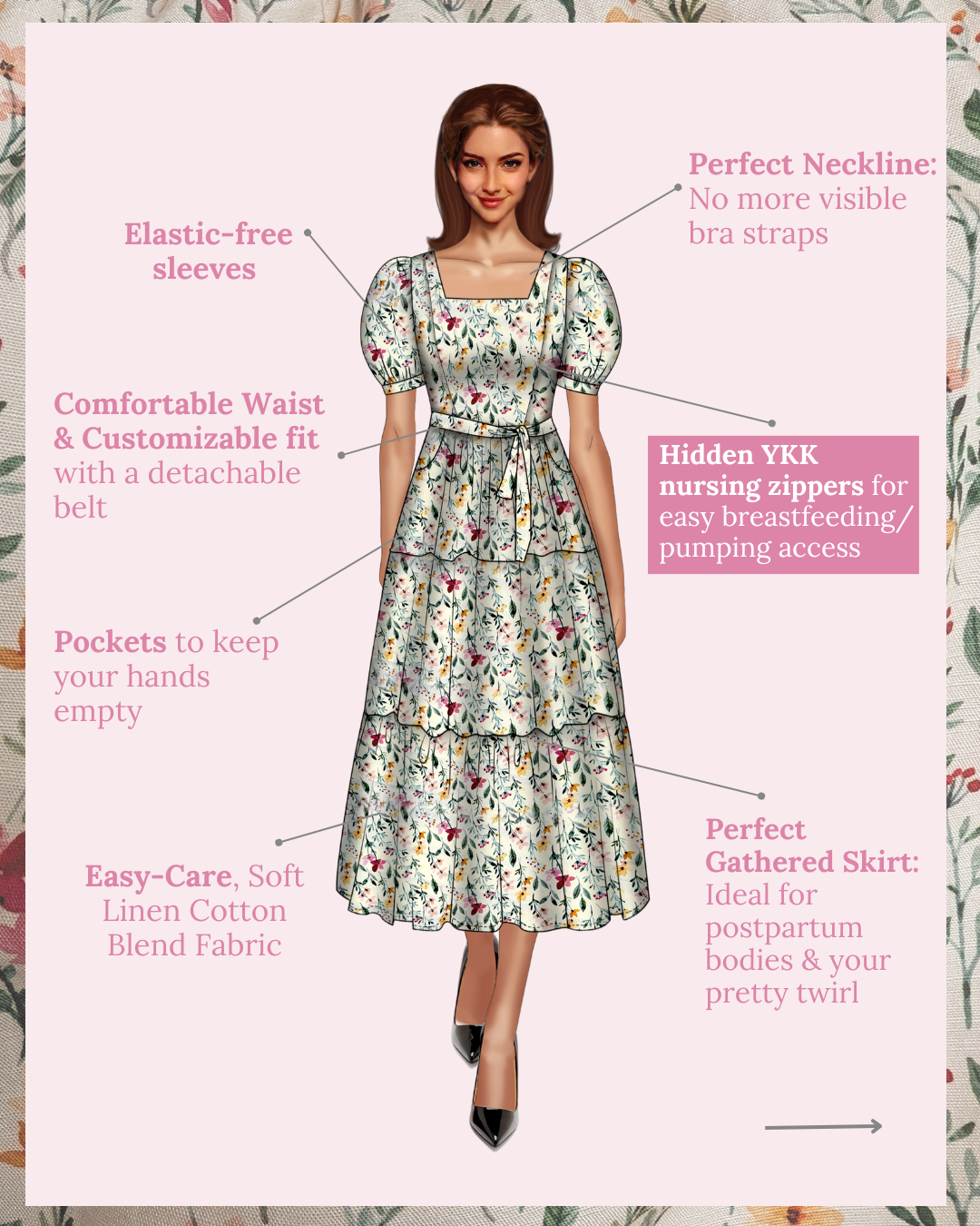 Dresses suitable for breastfeeding online
