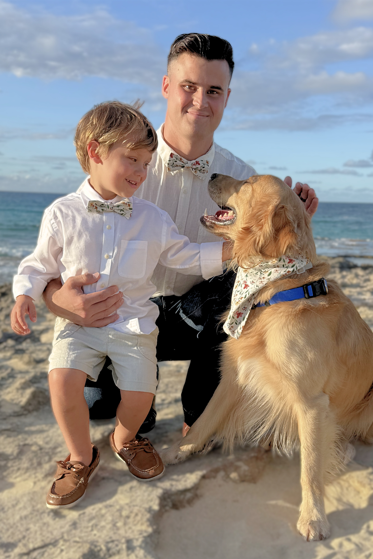 Boys' Bow-Tie in Harvest Blooms