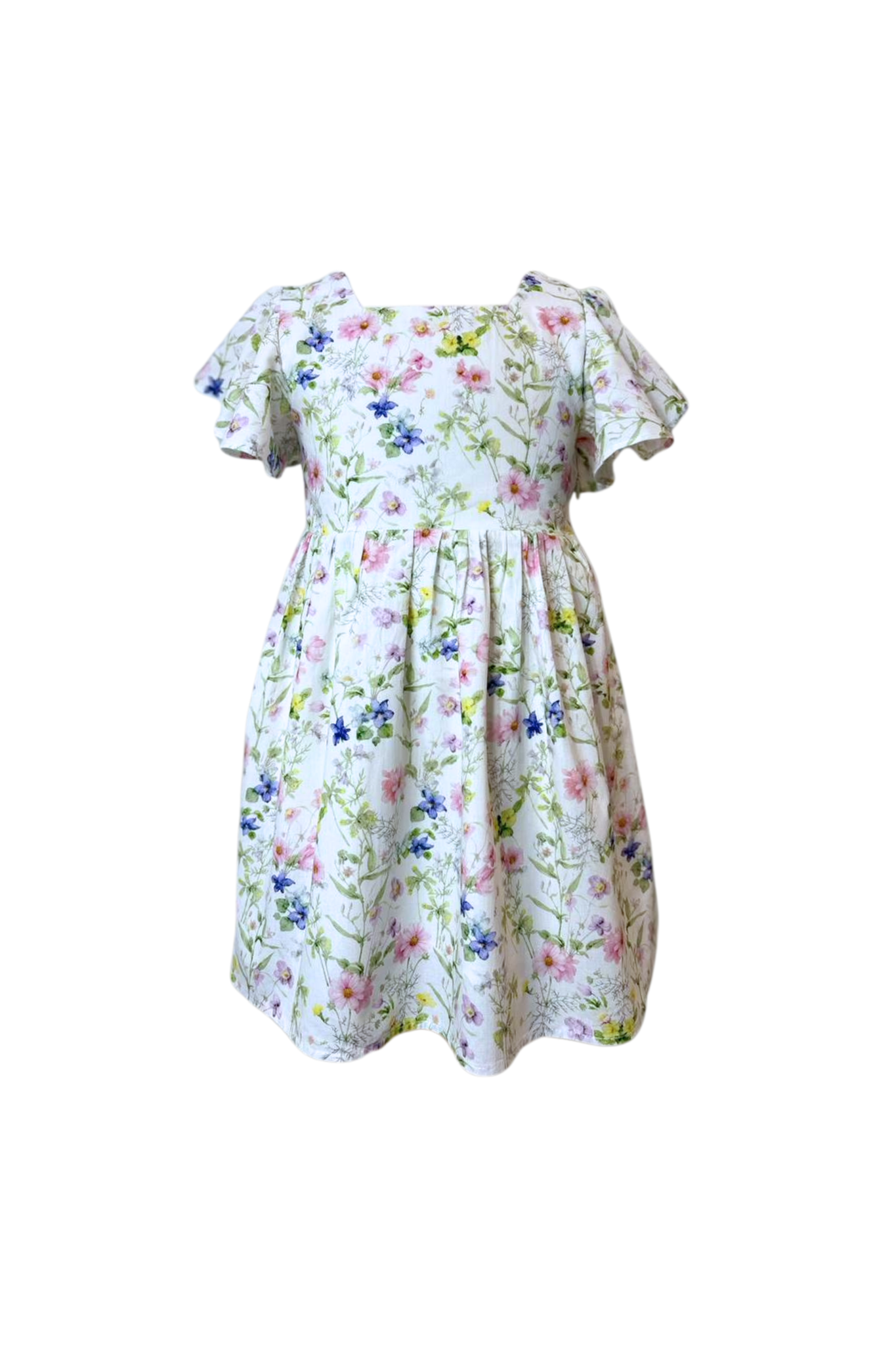 Little Princess Dress (Girls) in Sweet Wildflowers