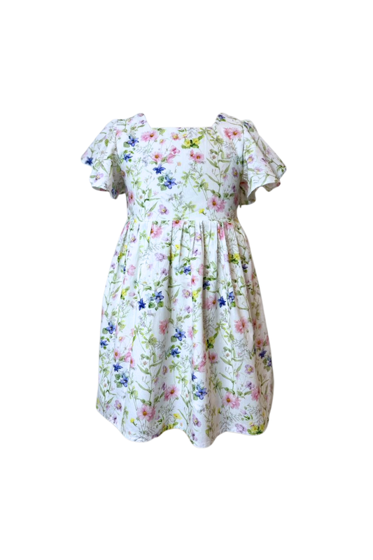 Little Princess Dress (Girls) in Sweet Wildflowers
