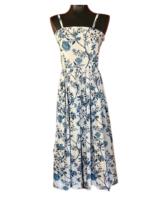 Custom Adjustable Straps Poppy Dress (Supply your own fabric)