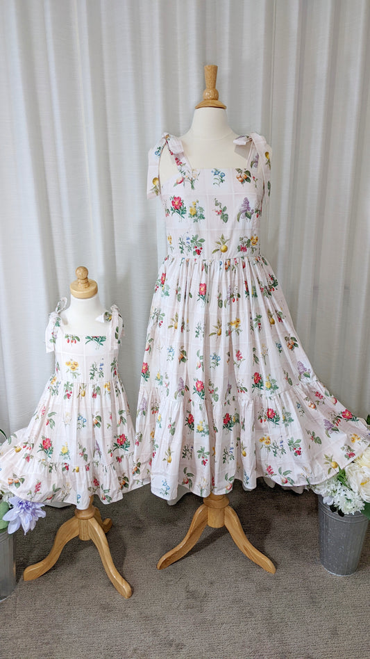 Custom Dress for Girls (Supply your own fabric, Made in USA)