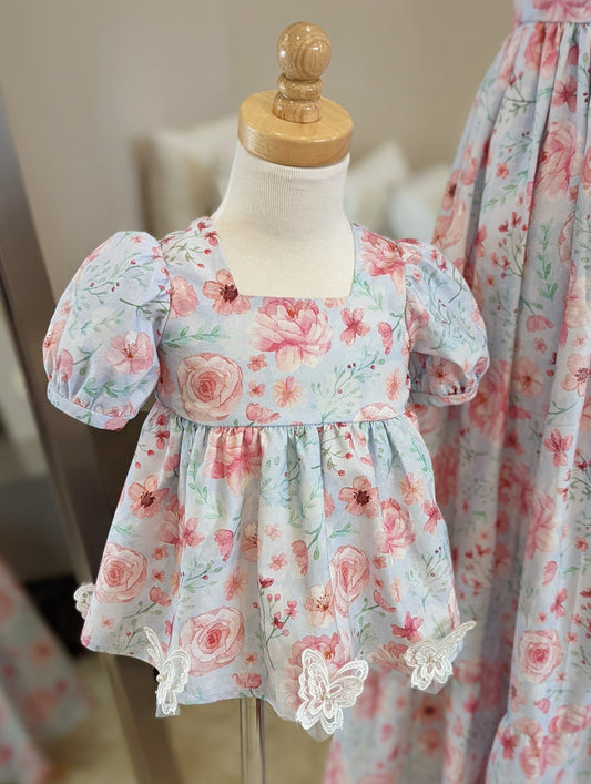 Little Kamarin Rose Dress for Girls (Pre-order)