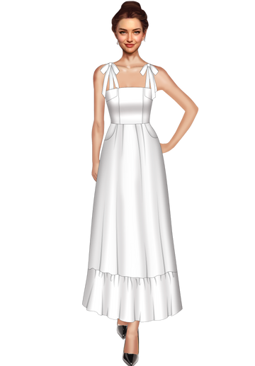 Custom Julia Dress (Supply your own fabric)