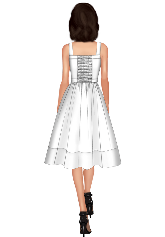 Custom Nazira Dress (Supply your own fabric)